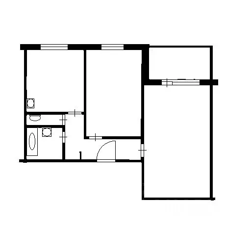 2-к кв. Новосибирская область, Новосибирск ул. Связистов, 11 (44.0 м) - Фото 1