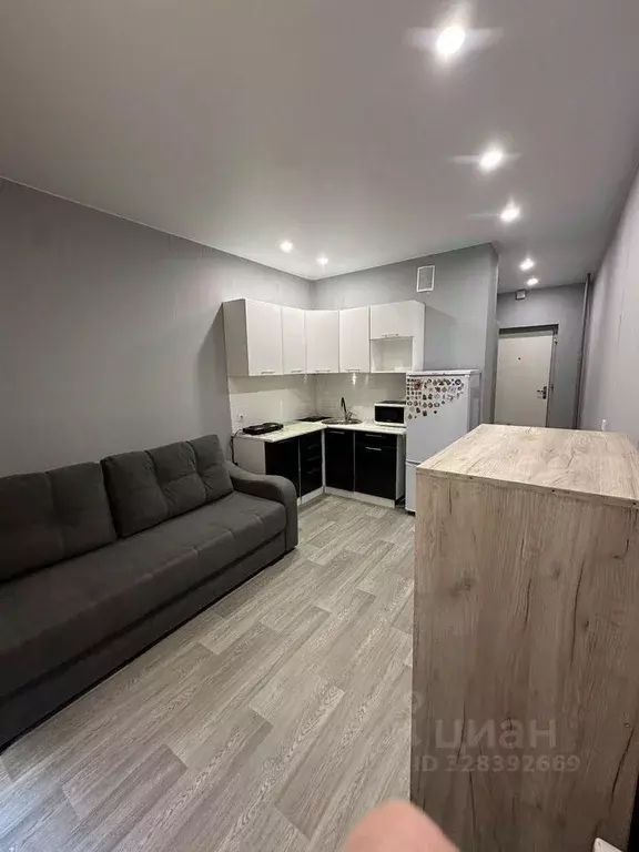 Студия Новосибирская область, Новосибирск Весенний мкр, ул. Заречная, ... - Фото 1