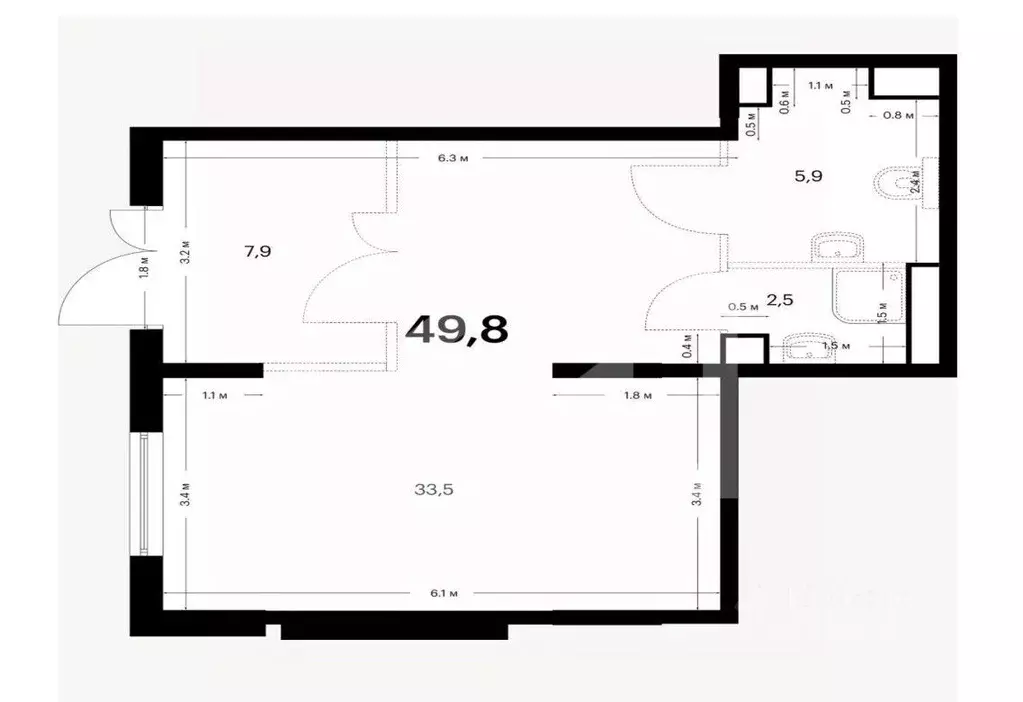 Торговая площадь в Московская область, Красногорск городской округ, ... - Фото 2