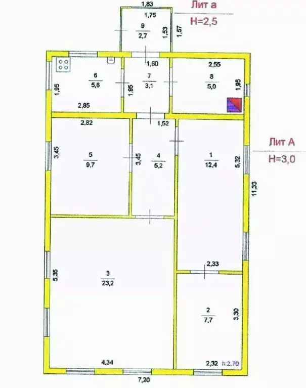 Дом в Челябинская область, Коркино пер. Павлова (75 м) - Фото 2