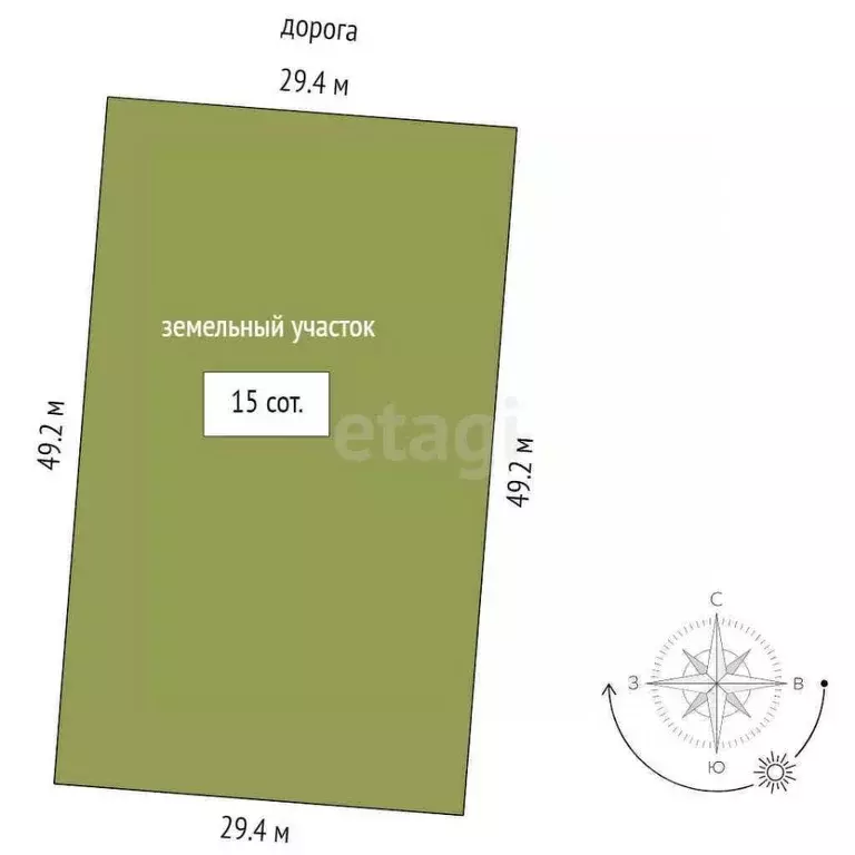 Участок в Ярославская область, Некрасовское рп  (15.0 сот.) - Фото 1