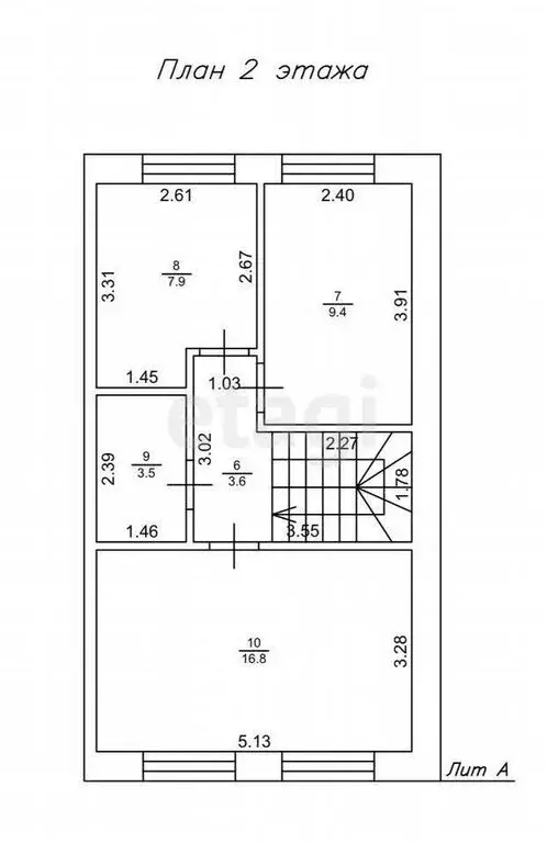 Дом в село Сокуры, улица Николая Четаева (90.5 м) - Фото 1