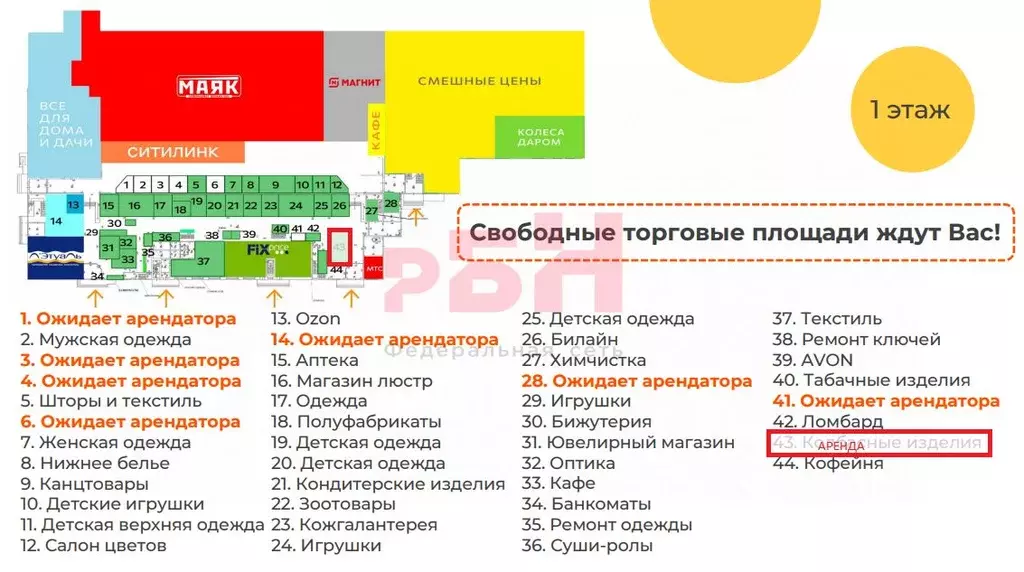 Торговая площадь в Пензенская область, Кузнецк ул. Белинского (50 м) - Фото 2