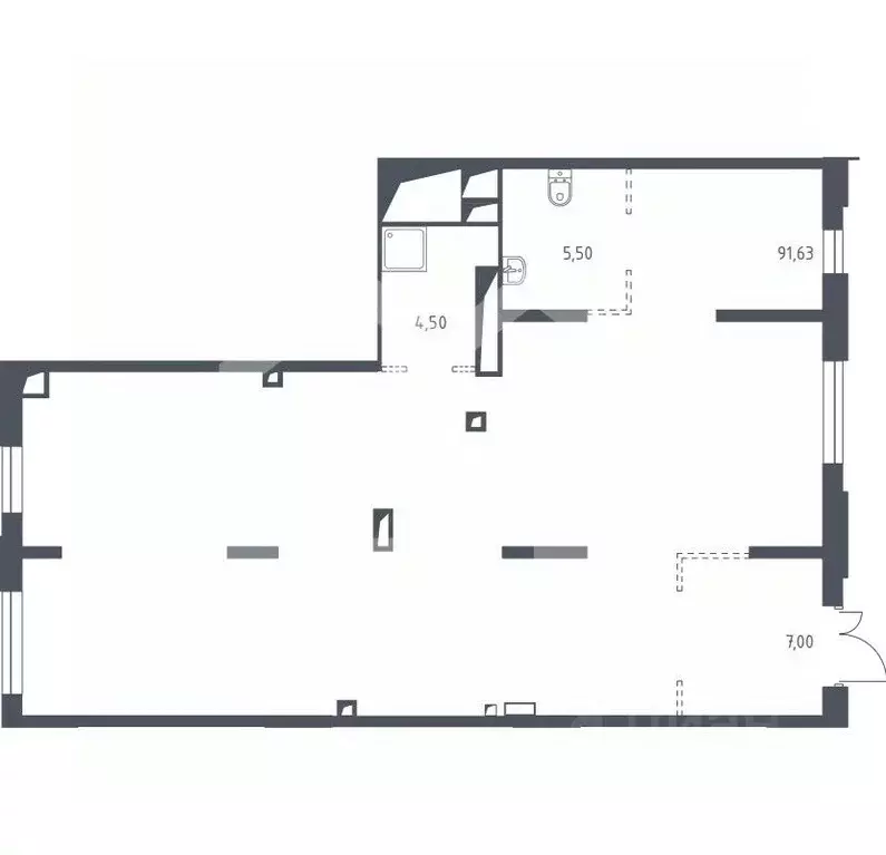 Помещение свободного назначения в Московская область, Химки городской ... - Фото 2