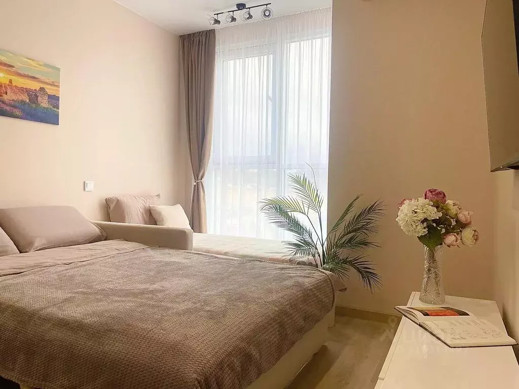 Студия Краснодарский край, Сочи Бытха мкр, ул. Ясногорская, 16/6к3 ... - Фото 1