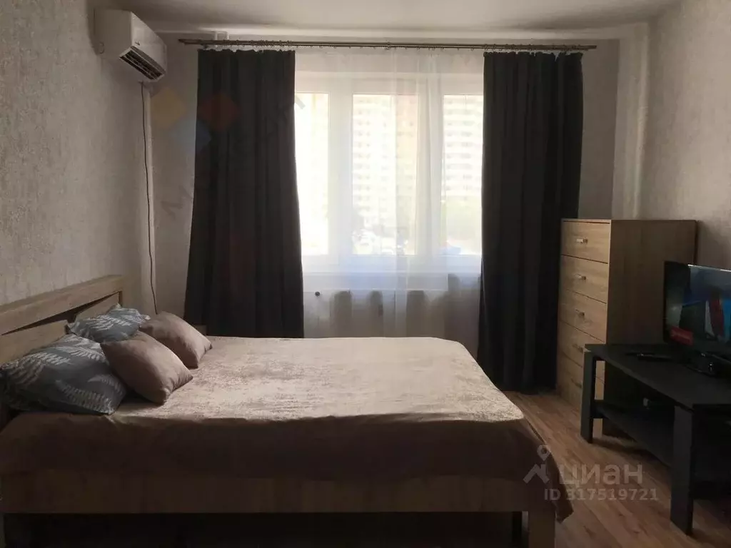 1-к кв. Краснодарский край, Краснодар ул. Генерала Трошева, 45 (37.7 ... - Фото 1