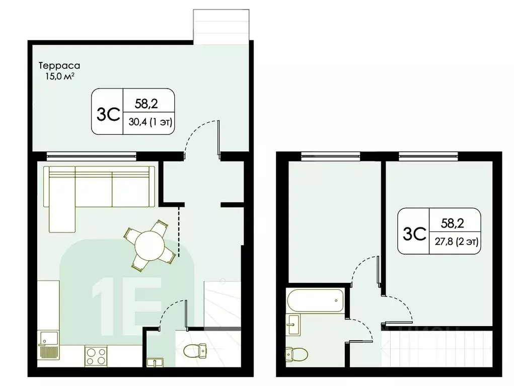 Таунхаус в Новосибирская область, Новосибирский район, Мичуринский ... - Фото 1