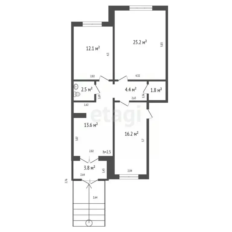 Помещение свободного назначения в Красноярский край, Красноярск ... - Фото 2