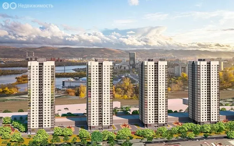 1-комнатная квартира: Красноярск, Дудинская улица, 5 (44 м) - Фото 1