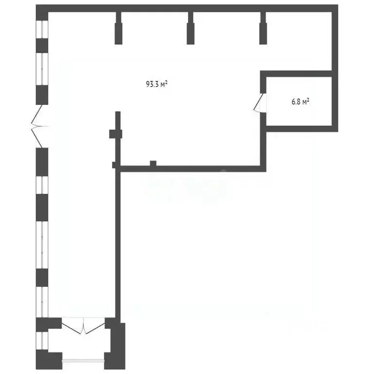 Помещение свободного назначения в Тюменская область, Тюмень ул. ... - Фото 1