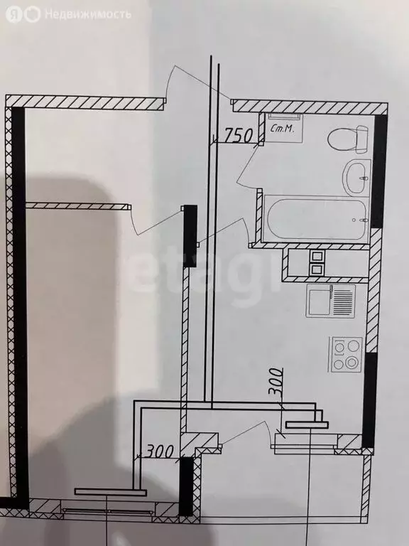 1-комнатная квартира: Ижевск, улица 40 лет Победы, 89 (32 м) - Фото 1