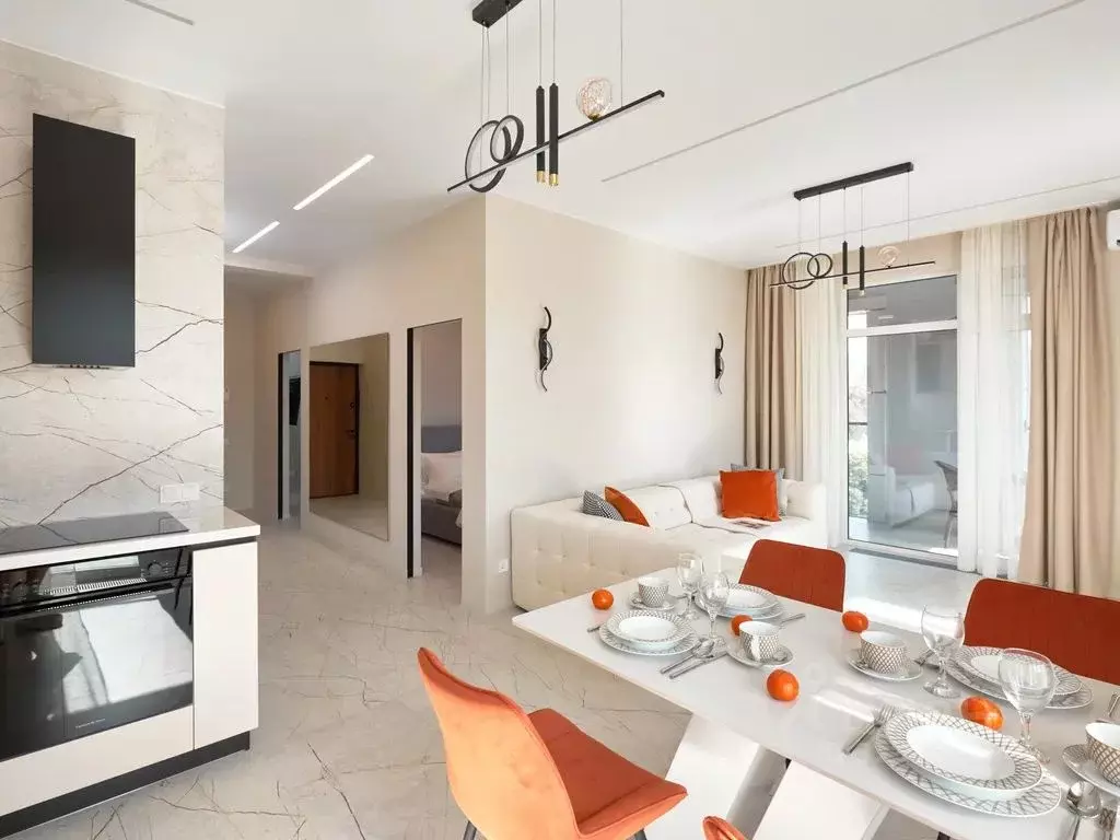 2-к кв. Краснодарский край, Сочи городской округ, Дагомыс пгт ш. ... - Фото 2