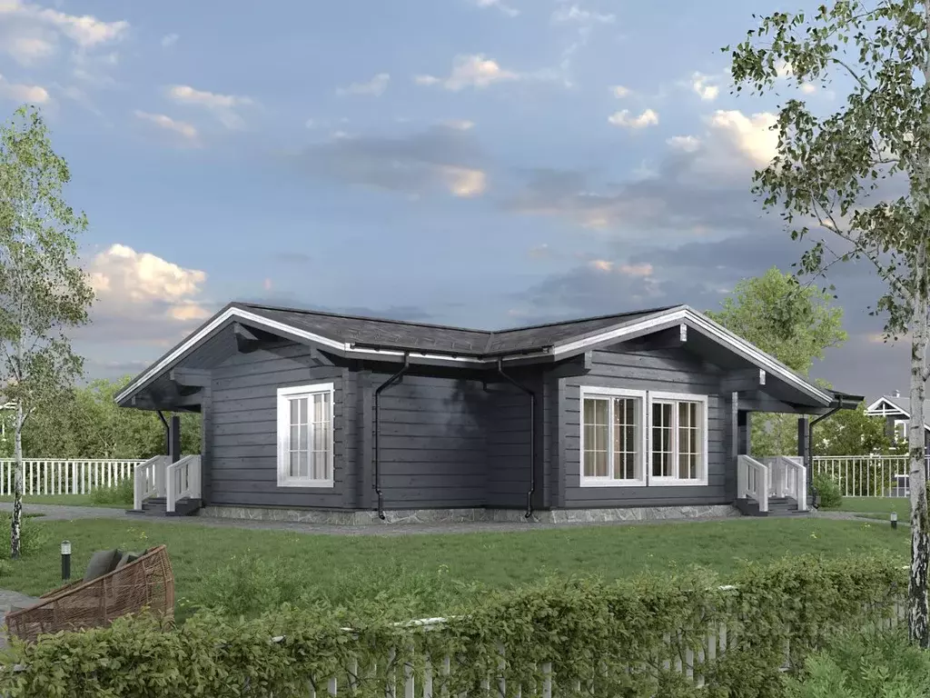 Дом в Ленинградская область, Приозерский район, Ромашкинское с/пос, ... - Фото 1