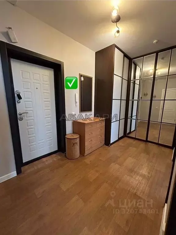 1-к кв. Красноярский край, Красноярск Взлетка мкр, ул. Батурина, 38 ... - Фото 0