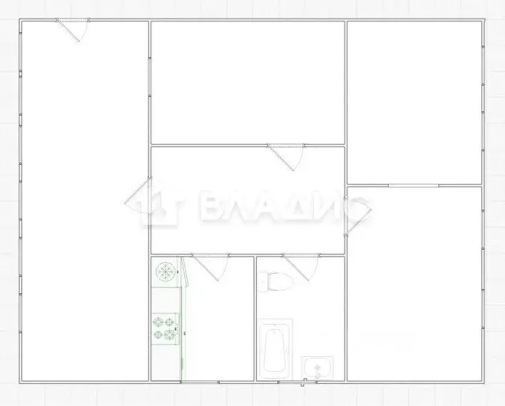 Дом в Пензенская область, Пенза Газовая ул., 38 (85 м) - Фото 1