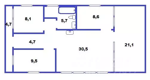 Дом в Нижегородская область, Бор Строитель СНТ,  (90 м) - Фото 1