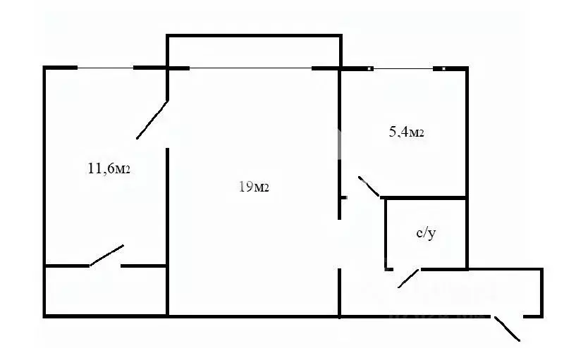 2-к кв. Ярославская область, Ярославль Северный жилрайон, 1-й мкр, ... - Фото 2