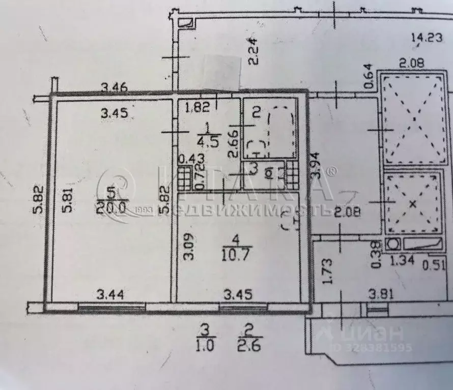 1-к кв. Санкт-Петербург Туристская ул., 13к1 (38.8 м) - Фото 1