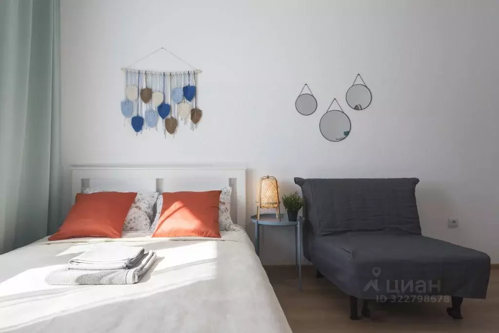 1-к кв. Санкт-Петербург пос. Песочный, Садовая ул., 81 (26.0 м) - Фото 1