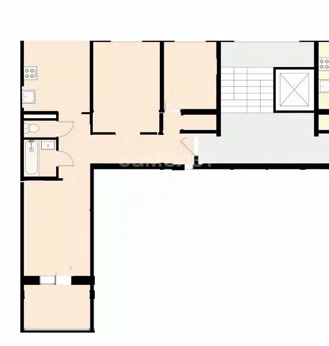 3-к кв. Челябинская область, Челябинск ул. Свободы, 141А (65.4 м) - Фото 2