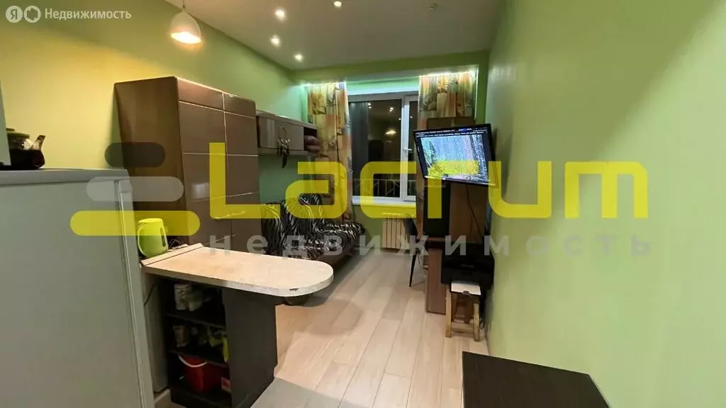 Квартира-студия: Красноярск, Ленинградская улица, 42 (18 м) - Фото 0