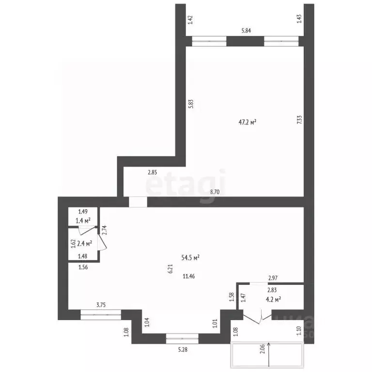 Офис в Самарская область, Самара пос. Управленческий, ул. Парижской ... - Фото 2