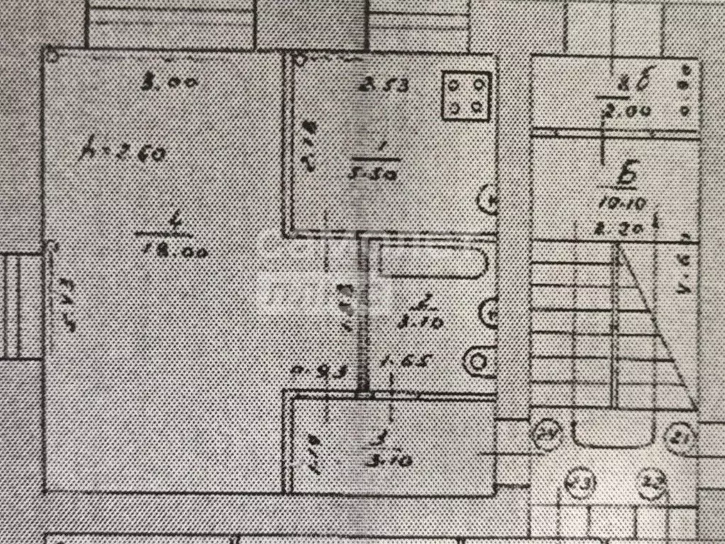 1-к кв. Омская область, Омск просп. Мира, 34А (29.7 м) - Фото 2
