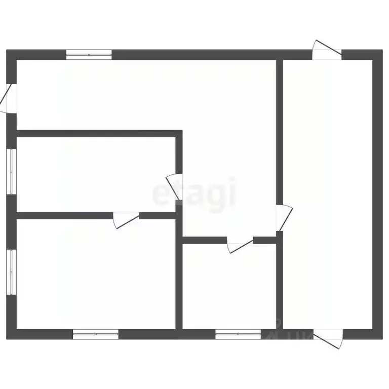 Дом в Нижегородская область, Навашино ул. Кирсановой, 81 (59 м) - Фото 1