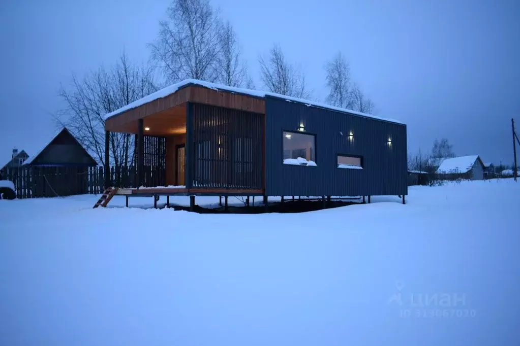 Дом в Пермский край, д. Большакино ул. Красивая (74 м) - Фото 1