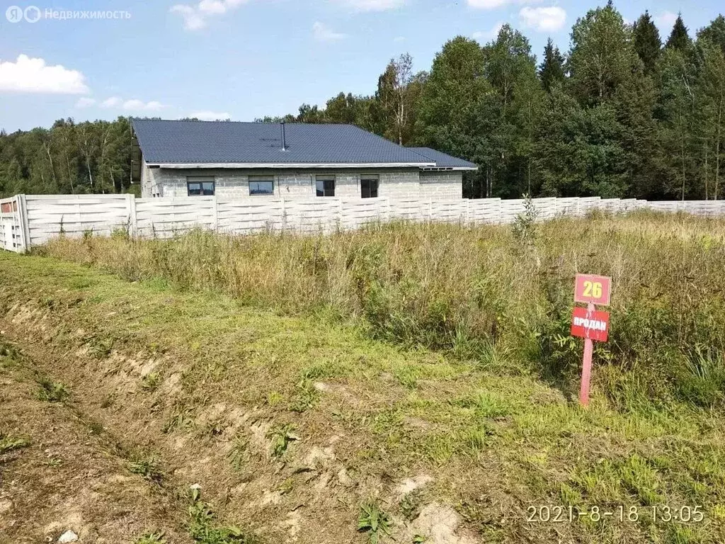 Участок в Московская область, городской округ Серпухов, деревня ... - Фото 0