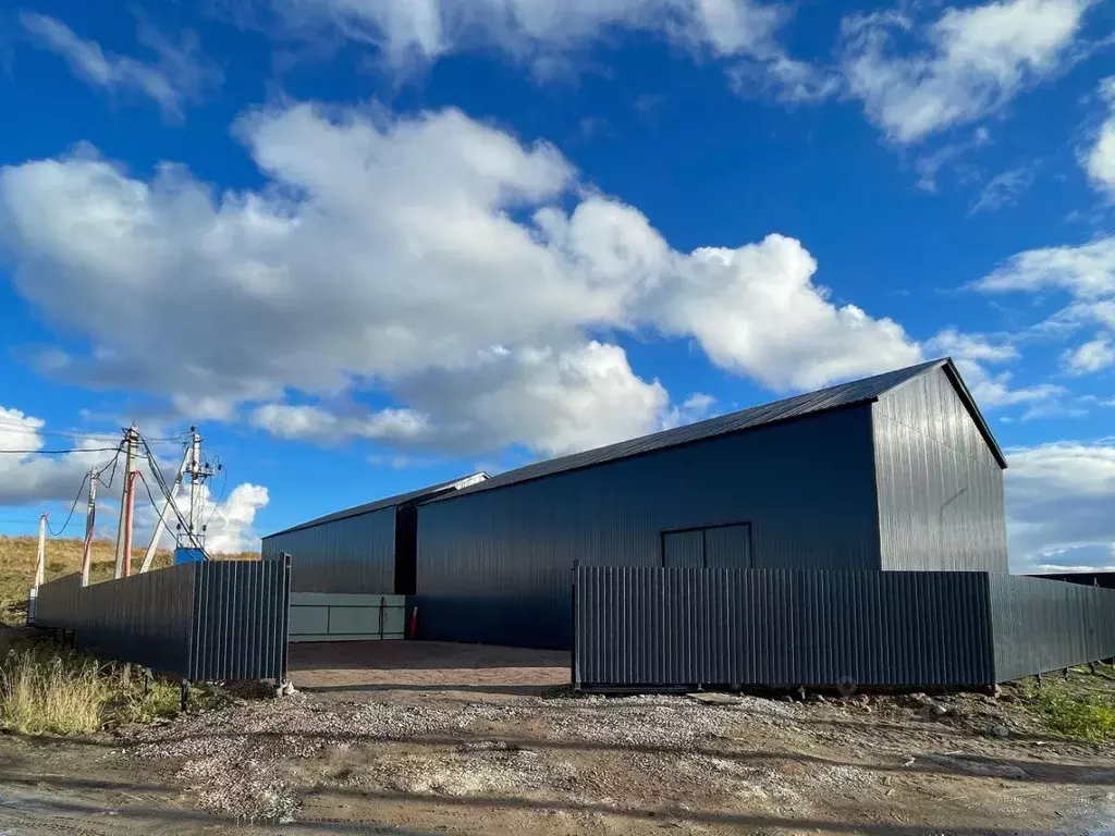 Склад в Ленинградская область, Ломоносовский район, Низинское с/пос, ... - Фото 1