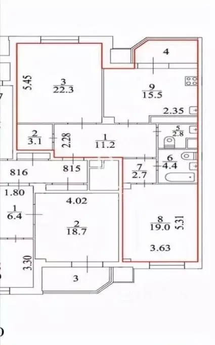 2-к кв. Москва Мосфильмовская ул., 88к4 (75.9 м) - Фото 1