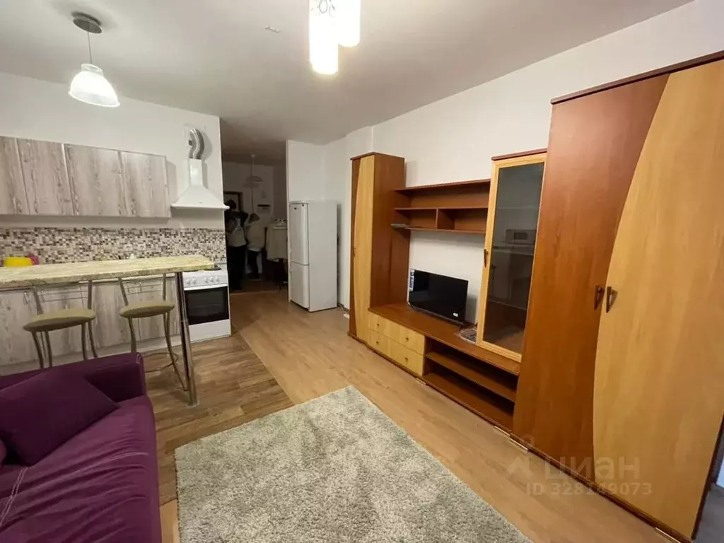 Студия Свердловская область, Екатеринбург Уктус жилрайон, Светлый мкр, ... - Фото 2