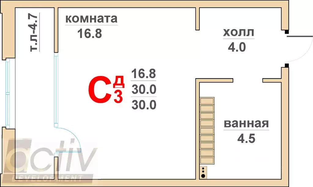 1-к кв. Свердловская область, Верхняя Пышма Гранд Успенский жилой ... - Фото 1