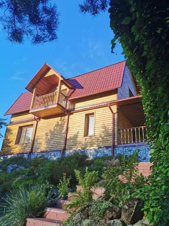 Дом в Алтай, Чемальский район, Элекмонарское с/пос, с. Элекмонар ул. ... - Фото 2