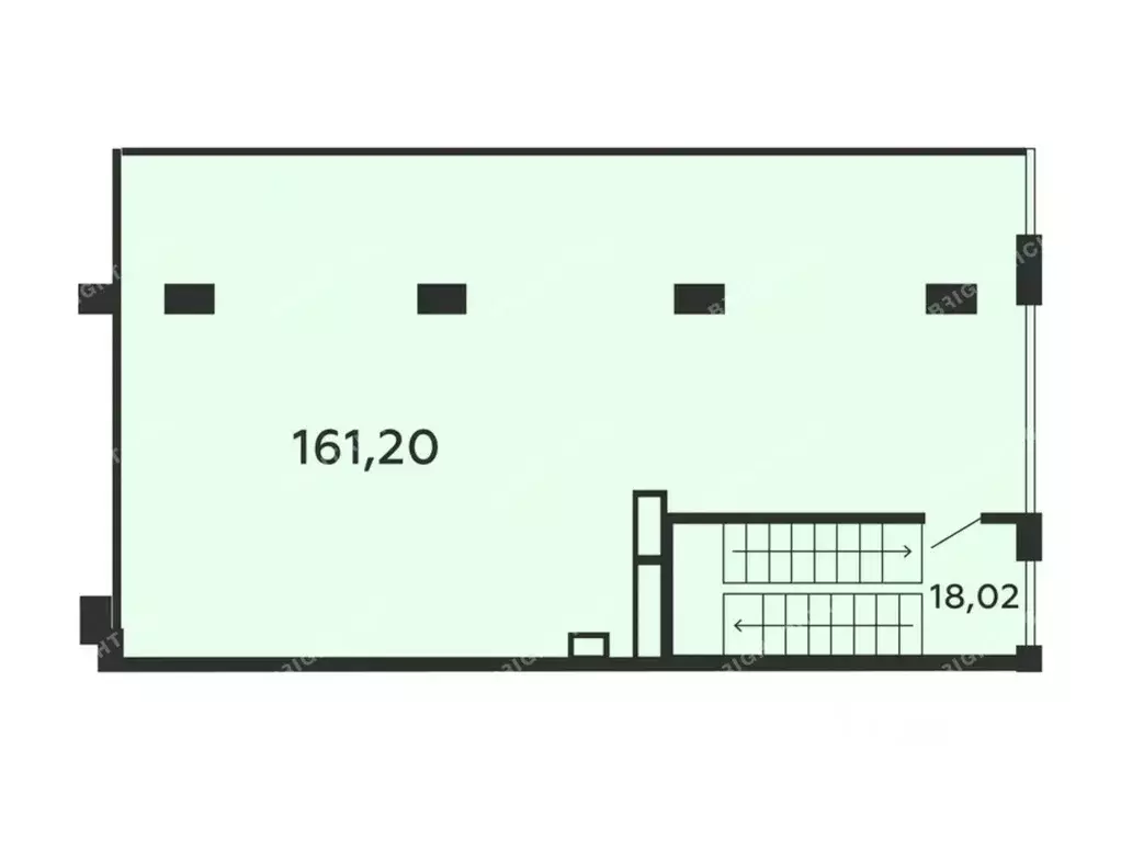 Офис в Санкт-Петербург Коломяжский просп., 19 (179 м) - Фото 1