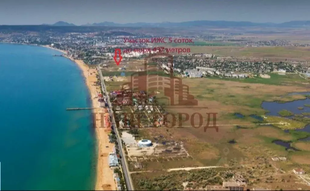 Участок в Крым, Феодосия ул. Камышовая (5.0 сот.) - Фото 2