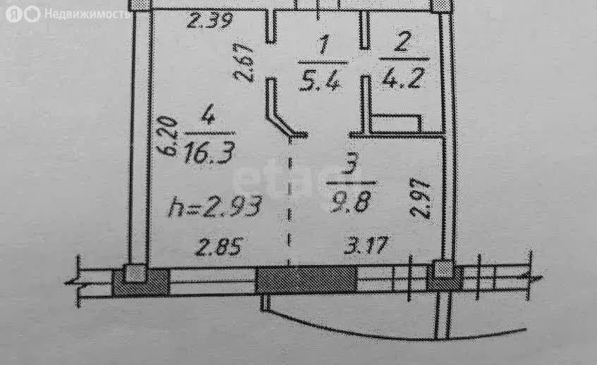 Квартира-студия: Иркутск, Дальневосточная улица, 154/1 (35.7 м) - Фото 0