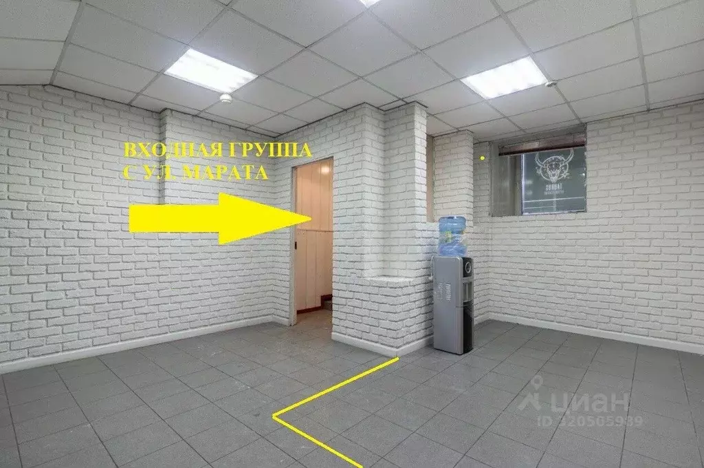 Торговая площадь в Санкт-Петербург ул. Марата, 77 (10 м) - Фото 1