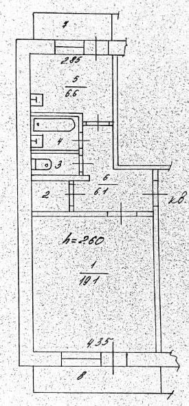 1-к кв. Красноярский край, Красноярск ул. Гусарова, 60 (36.0 м) - Фото 2