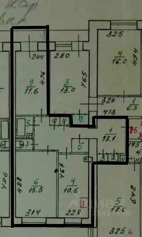 2-к кв. Новосибирская область, Новосибирск ул. Никитина, 64 (57.0 м) - Фото 1