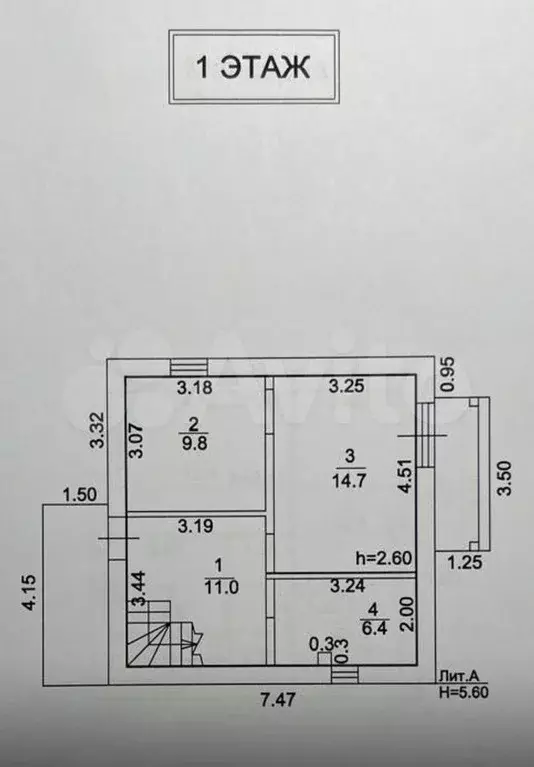 Дом 93 м на участке 8,6 сот. - Фото 0