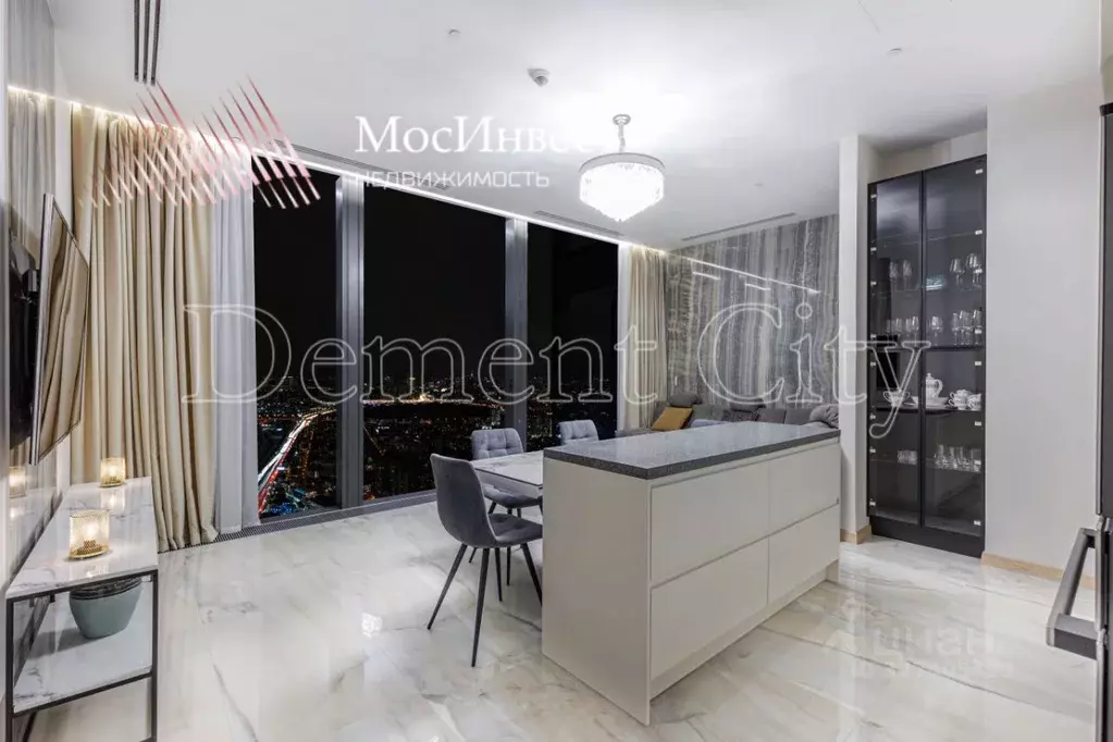 3-к кв. Москва 1-й Красногвардейский проезд, 22с1 (85.3 м) - Фото 1