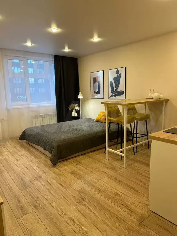 Квартира-студия, 29 м, 2/35 эт. - Фото 1