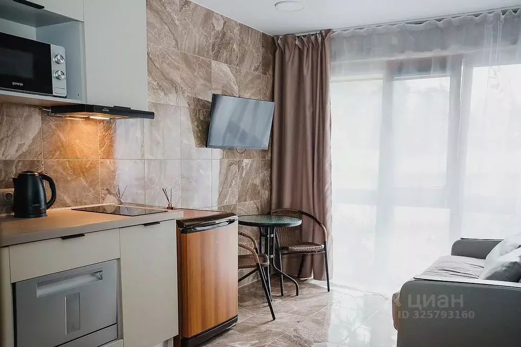 Студия Краснодарский край, Сочи Хоста жилрайон, ул. 50 лет СССР, 3 ... - Фото 1