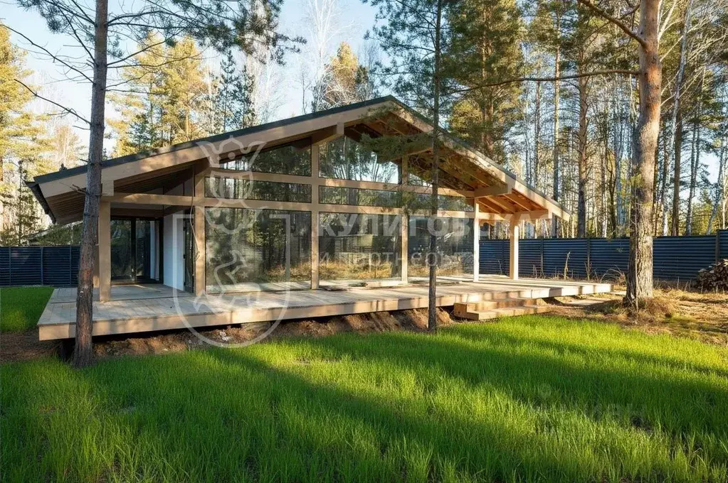 Коттедж в Свердловская область, Сысертский муниципальный округ, пос. ... - Фото 1