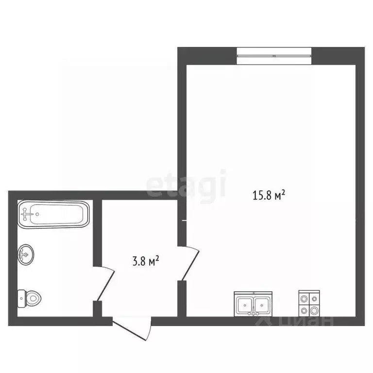 Комната Ямало-Ненецкий АО, Новый Уренгой ул. Геологоразведчиков, 2А ... - Фото 2