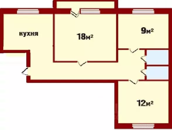 3-к кв. Красноярский край, Красноярск Вербная ул., 4 (67.2 м) - Фото 0