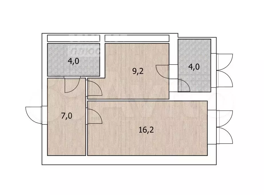 1-к. квартира, 40 м, 7/26 эт. - Фото 0