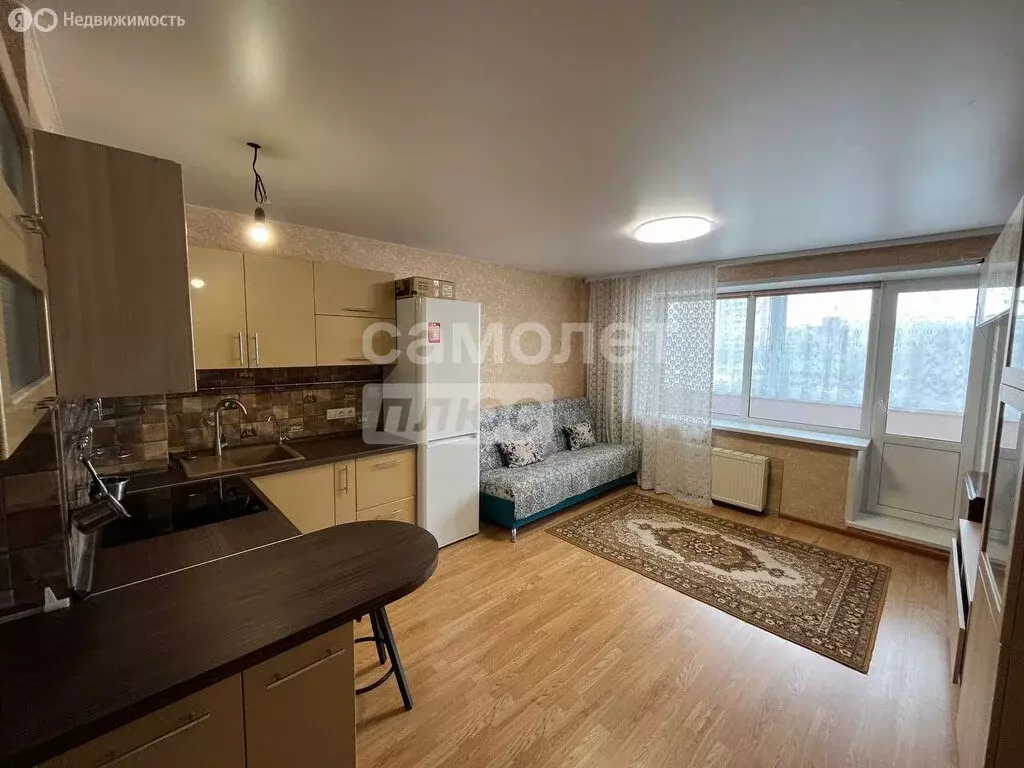 Квартира-студия: Ижевск, улица Героя России Ильфата Закирова, 9 (24.1 ... - Фото 1